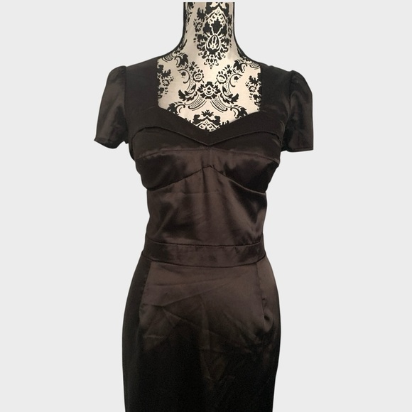 NWT Vintage 90s Y2K Le Château Satin Dress - Picture 2 of 7